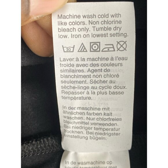 J.Crew Womens Leggings Black Stretch Pull On M New - Picture 4 of 5